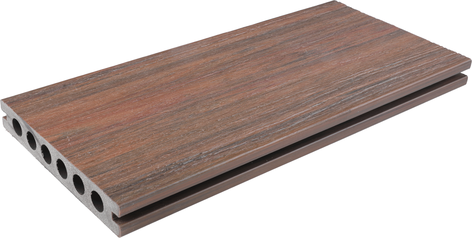 Round hole Co-extrusion Decking WAGF-001