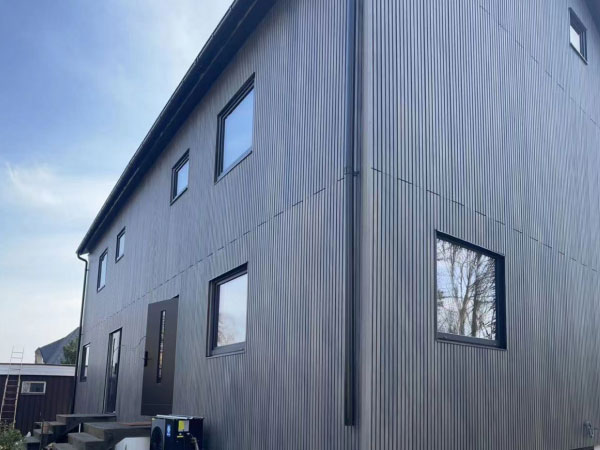 Office building exterior wall decoration