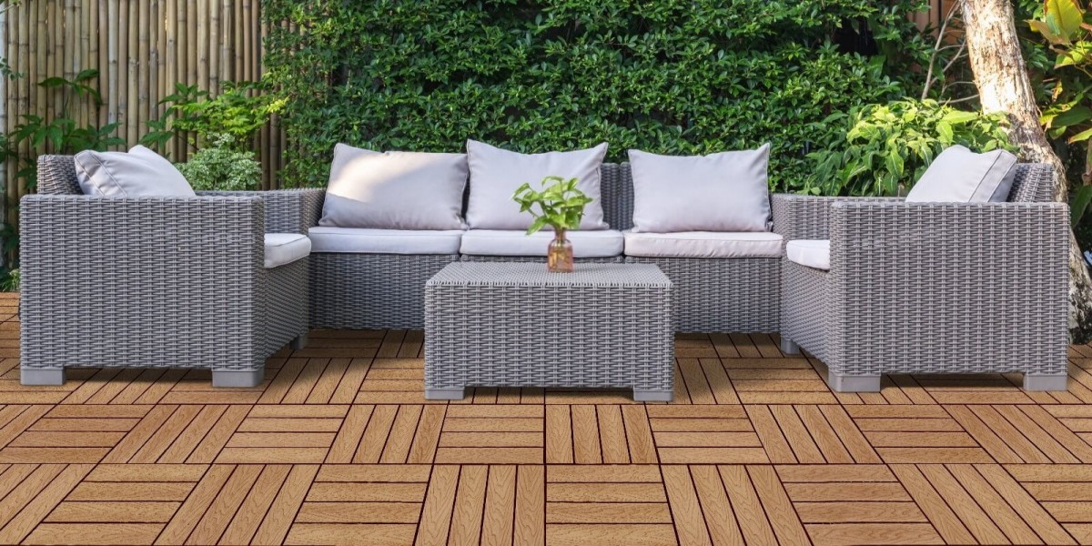 wpc decking tiles