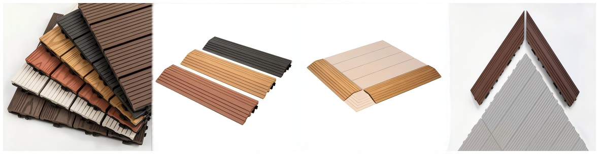 wpc decking tiles