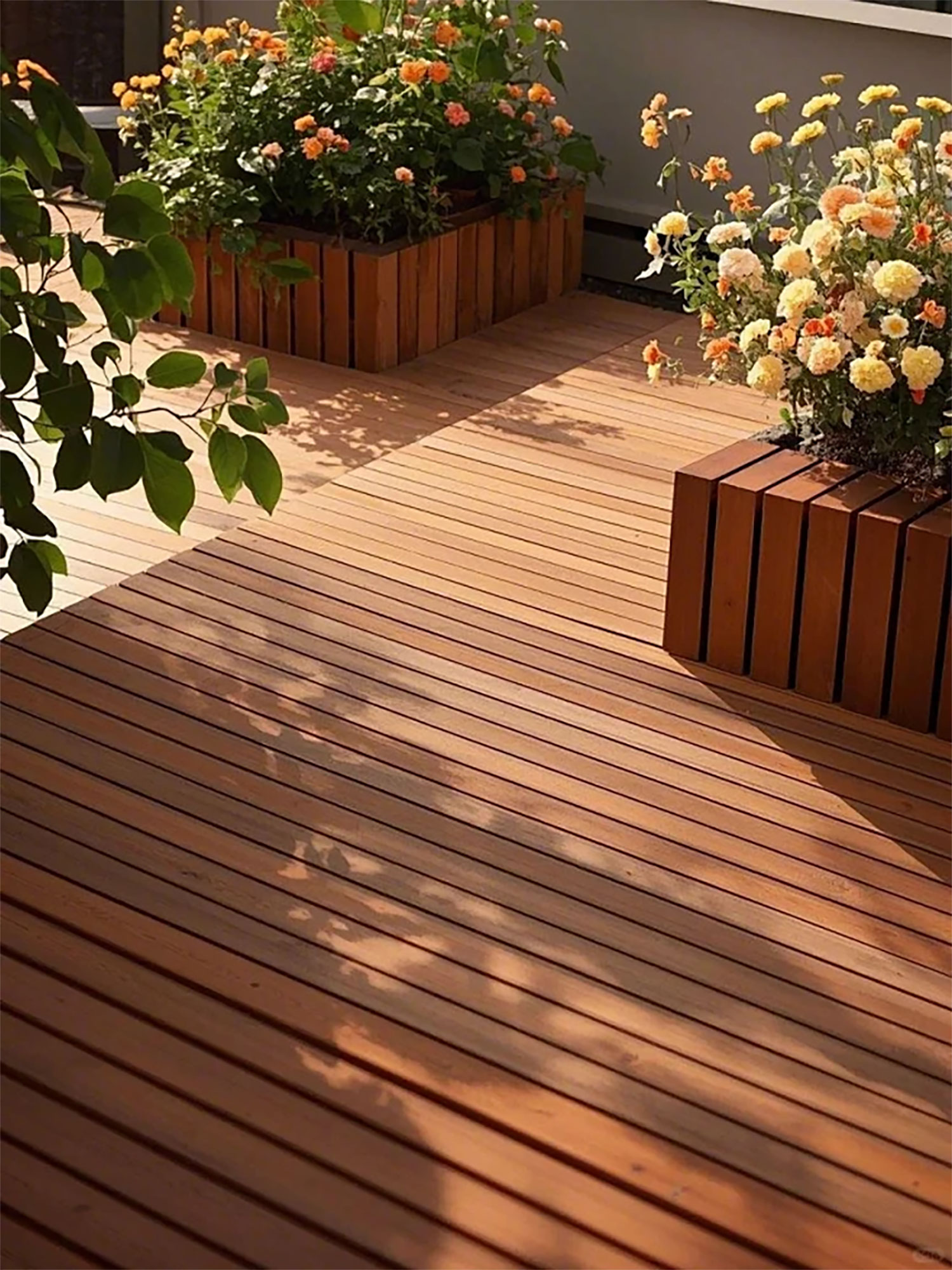 WPC Round-Hole Decking
