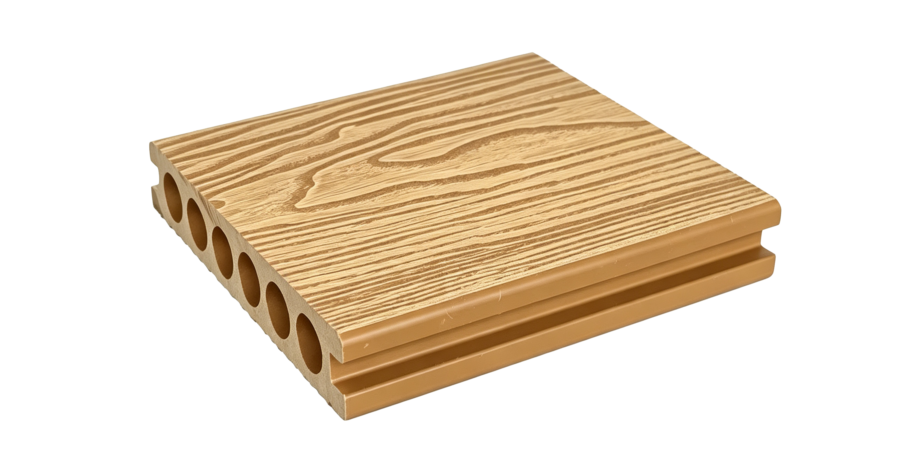 Round Hole Non-coextruded  Decking WJFF-004