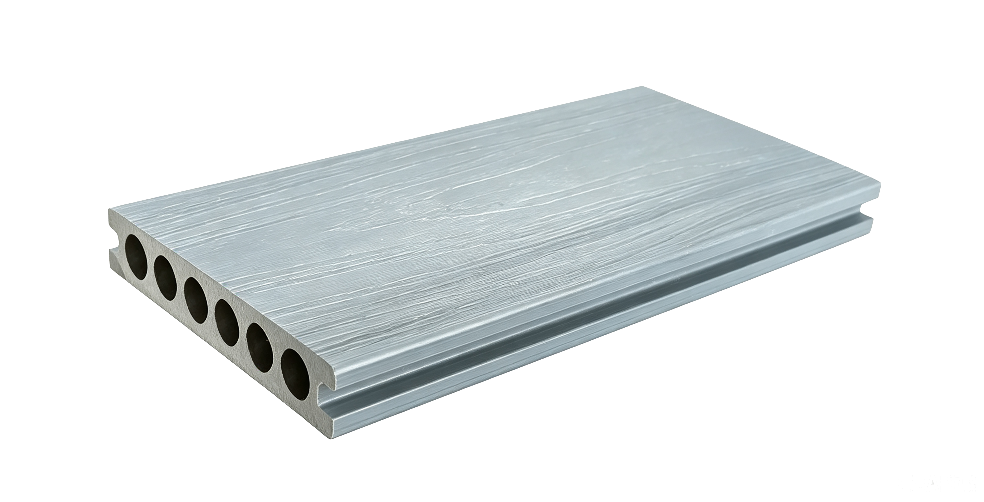 Round Hole Co-extrusion Decking WJGF-007
