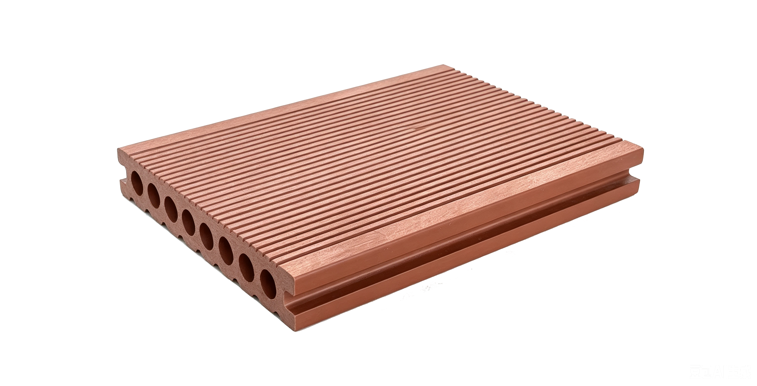 Round Hole Non-coextruded  Decking WAFF-001
