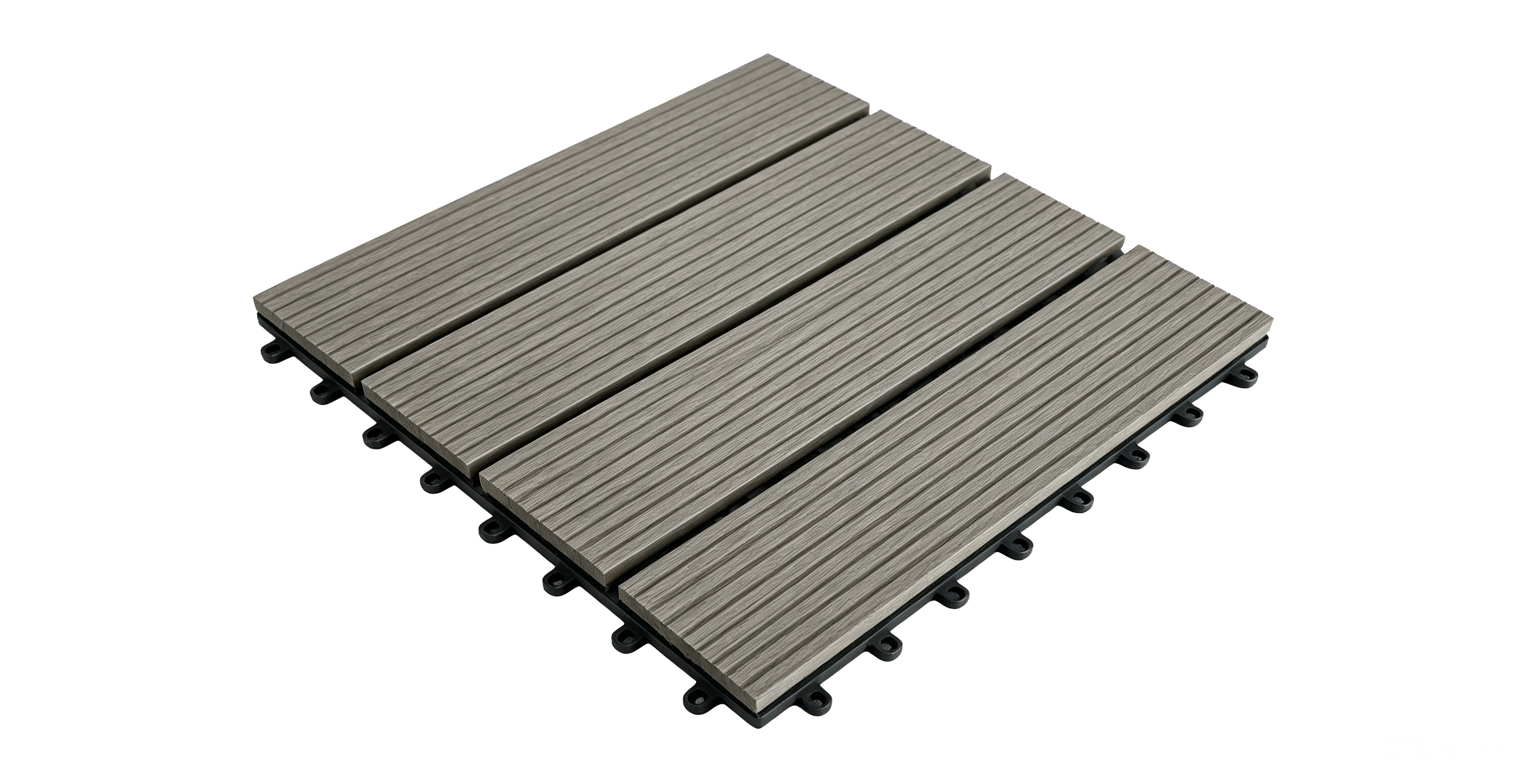 Co‑extruded WPC Decking Tiles WSGF-001